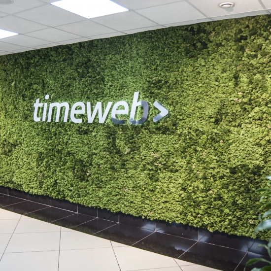 Освещение для офиса компании TIMEWEB